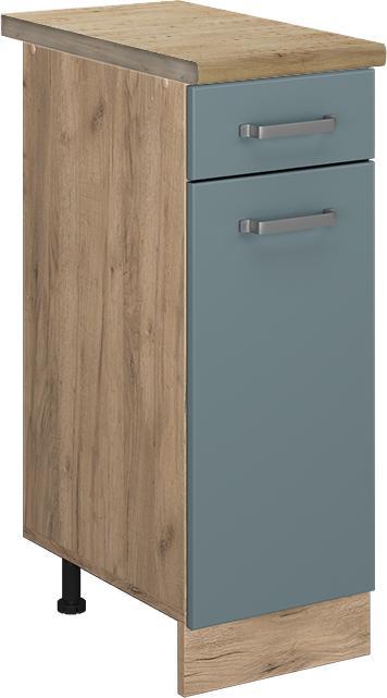 Blau, Blau-Grau, Goldkraft Eiche