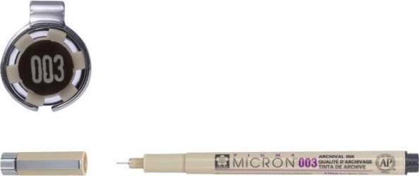 Produktbild Sakura Filzstift Pigma Micron 003 0,15mm sepia (Sepia, 1x)