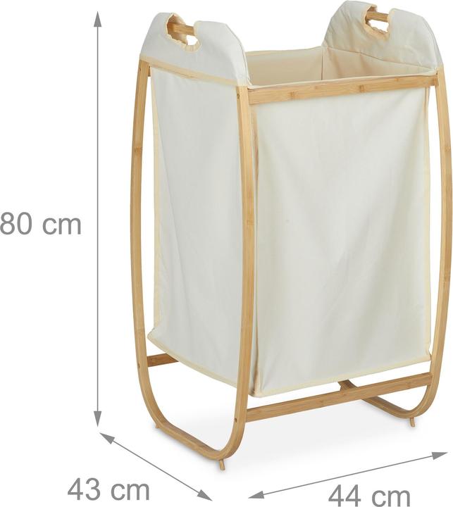 Produktbild Relaxdays Wäschekorb (70 l)