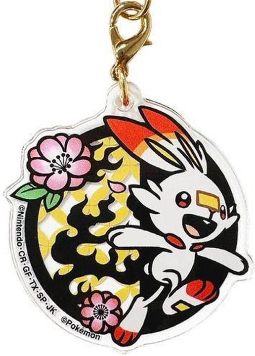 Actual product image Pokémon Kirie Series Acrylic Keychain A (1 Random)
