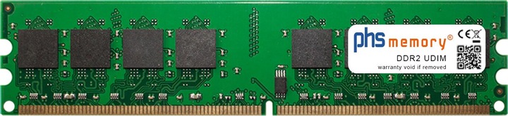 Actual product image PHS-memory 4GB RAM memory for Packard Bell MCP73VT-PM DDR2 UDIMM 800MHz PC2-6400U (Packard Bell MCP73VT-PM, 1 x 4GB)