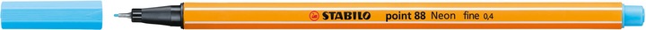 Actual product image STABILO point 88 Fineliner (Neon blue, 1 x)