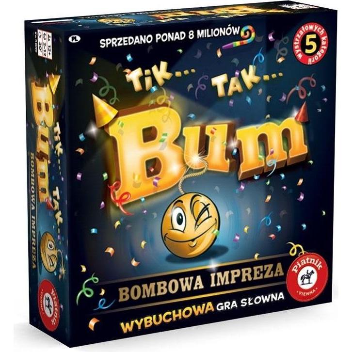 Piatnik Gra Tik Tak Bum Wybuchowa Impreza