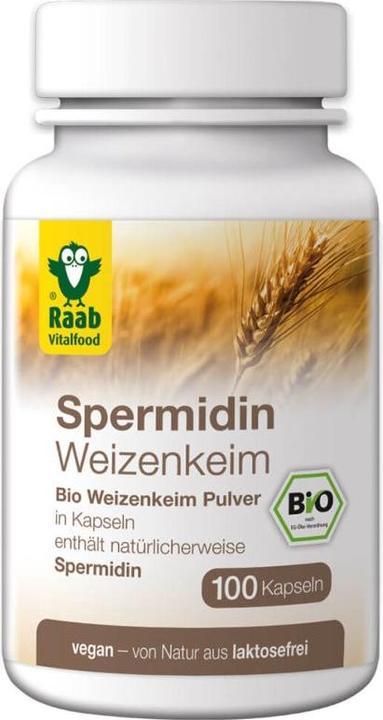 Raab Spermidine wheat germ organic (100 pcs., Capsules)