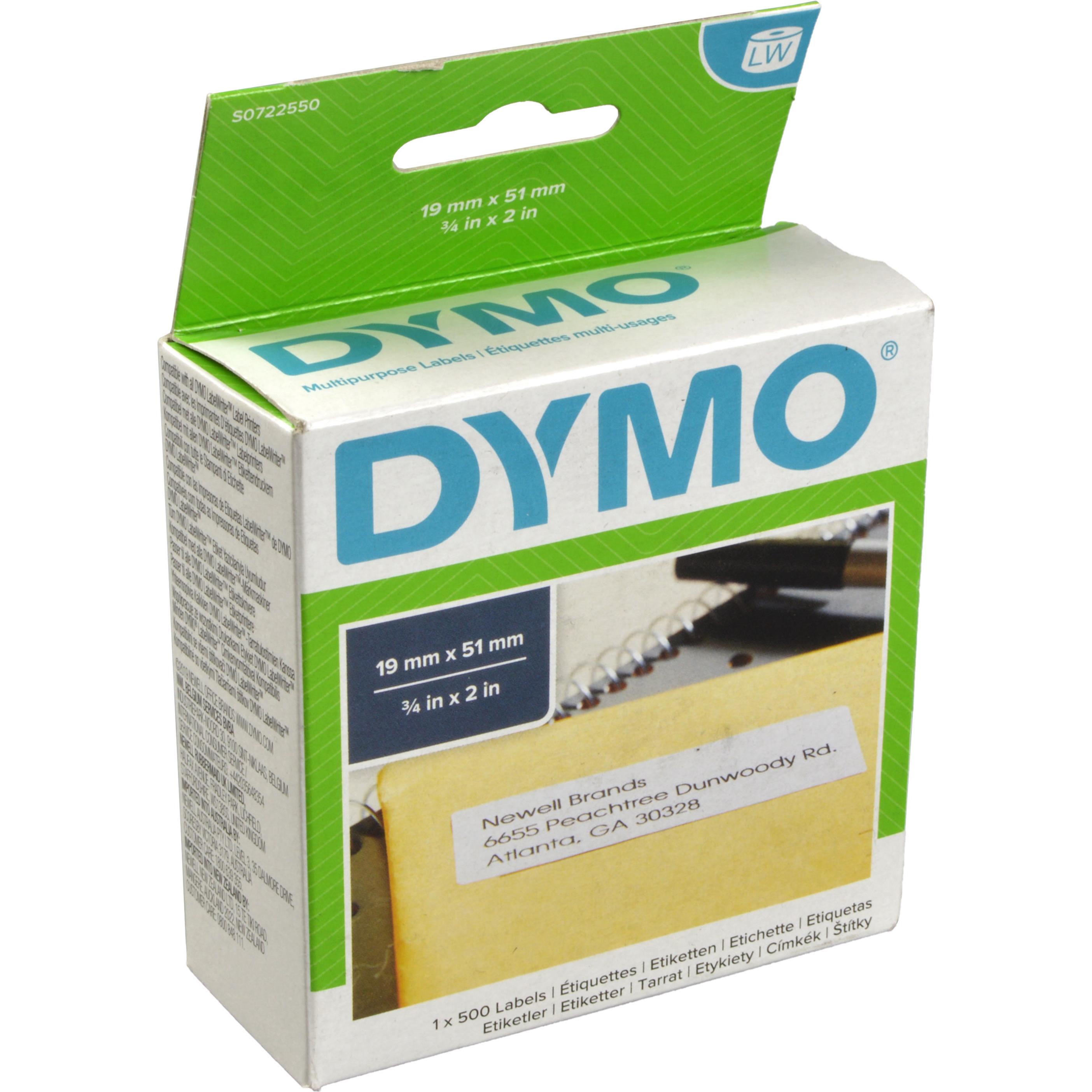 Dymo, Etiketten, Mehrzweck-Etiketten