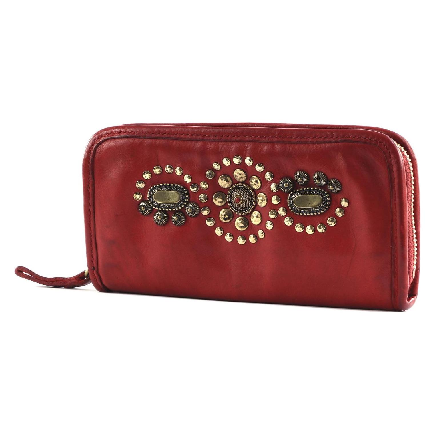 Campomaggi, Damen, Portemonnaie, Cassiopea Wallet, Rot