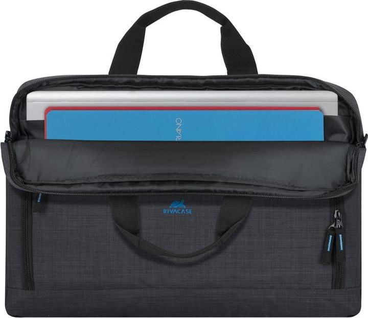 Actual product image Rivacase 8058 black Laptop Bag 17.3 +wireless mou (17.30", Universal)