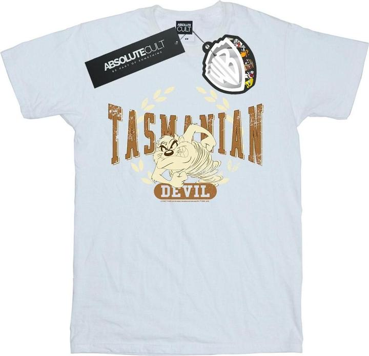 Image du produit Looney Tunes - T-shirt TASMANIAN DEVIL VARSITY - Homme (S)