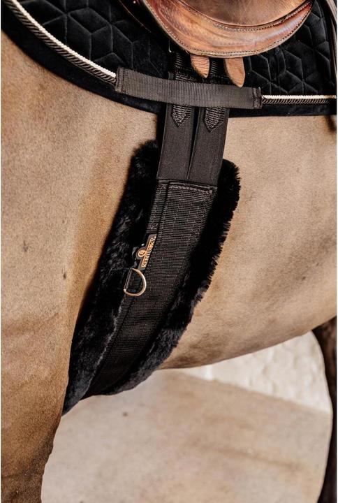 Produktbild Kentucky Horsewear Sattelgurt künstliches Lammfell mit Elast