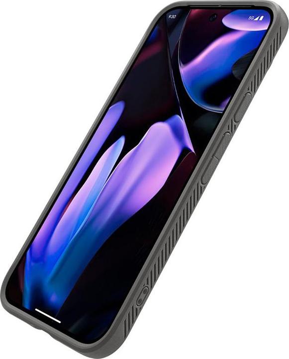 Actual product image Spigen Rugged Armor Case for Google Pixel 9 Pro XL Gray Marble (Google Pixel 9 Pro XL)