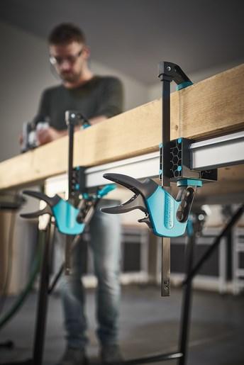 Produktbild wolfcraft 1 EHZ - Einhandzwinge Easy 75/500mm (500 mm)
