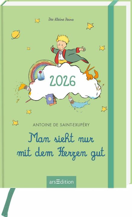 Produktbild Buchkalender Man sieht nur mit dem Herzen gut 2026 (Kein Einband, Deutsch)