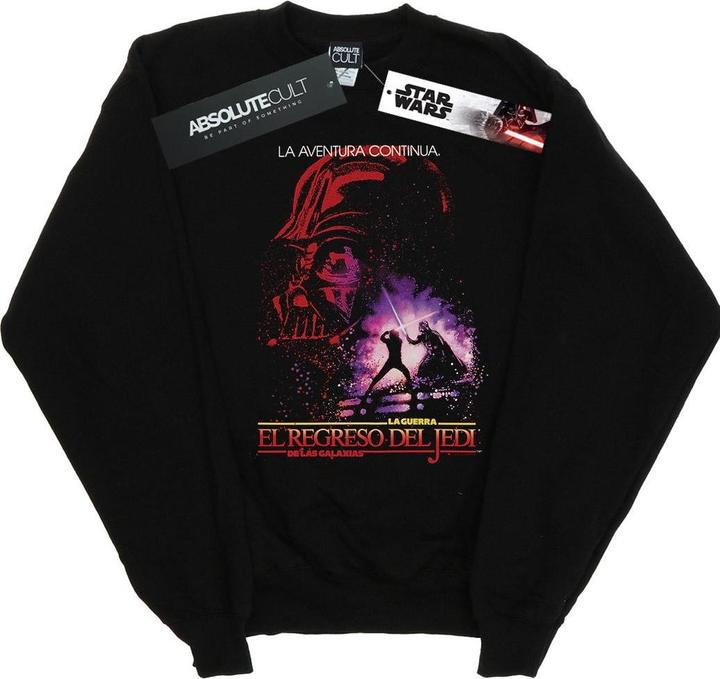 Produktbild Star Wars Return Of The Jedi Spanish Poster Sweatshirt (S)