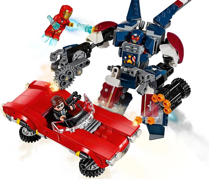 Image du produit LEGO Marvel Super Heroes Iron Man contre Detroit Steel (76077, LEGO Marvel)