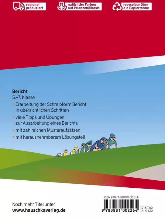 Produktbild Bericht. Aufsatz 5.-7. Klasse (Deutsch, Gerhard Widmann, 2021)