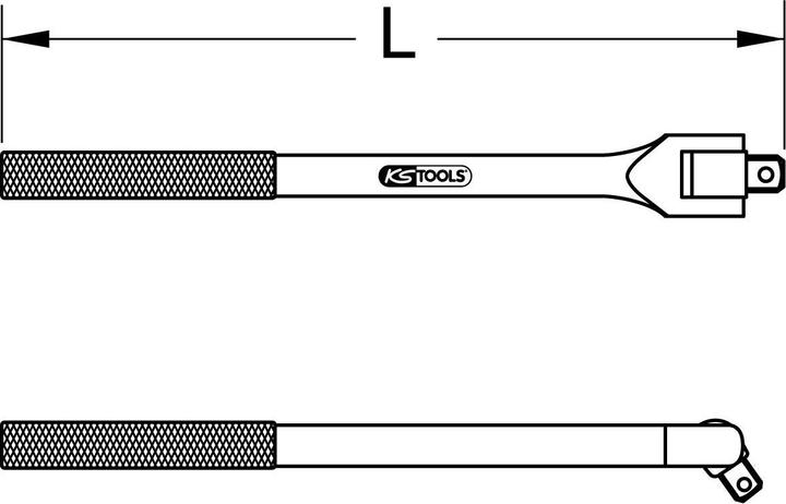 Actual product image KS Tools 962.1456 (1/4")