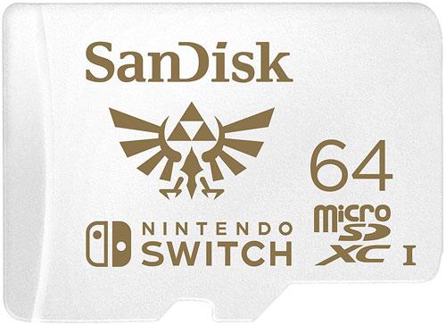 Productafbeelding SanDisk Nintendo Switch Card (64 GB, microSDXC, U3, UHS-I)