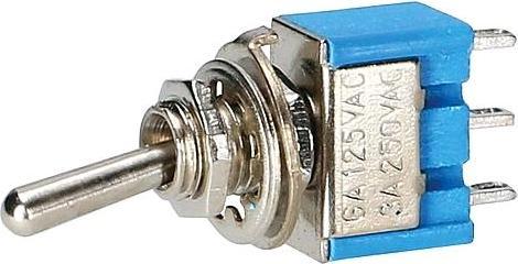 Produktbild GHP MiniKippSchalter M6 1pol EinAusEin 5 STK