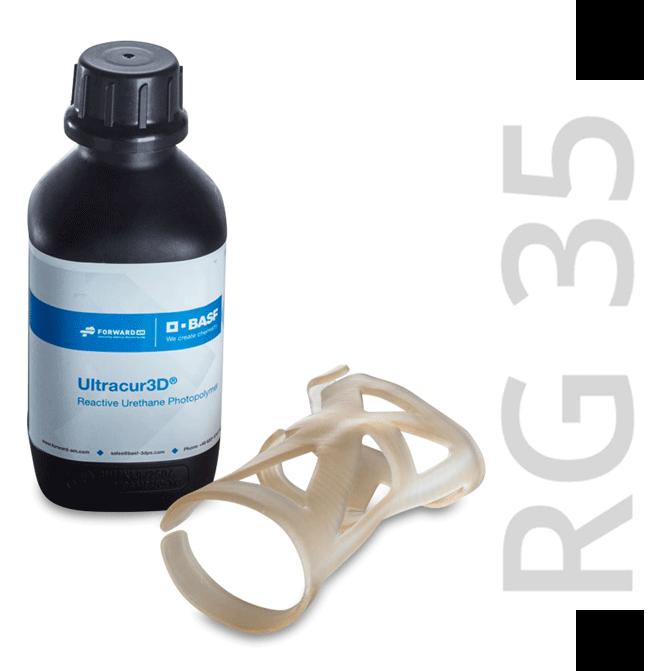 Basf Ultracur3D RG 35 Transparent 1.000 g (Transparent, 1000 g), Resin, Transparent
