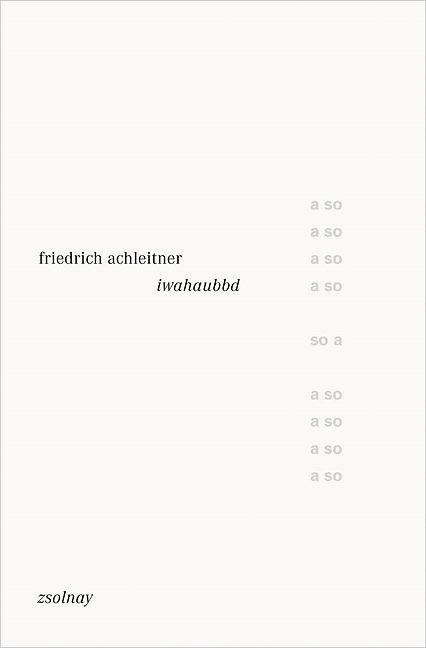 Produktbild iwahaubbd (Deutsch, Friedrich Achleitner, 2011)