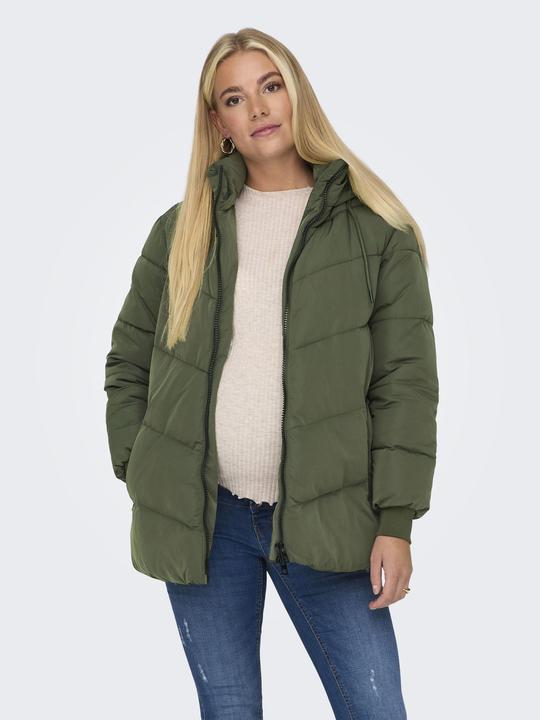 Immagine prodotto Only Maternity Giacca trapuntata maternità con cappuccio Cappotto trapuntato