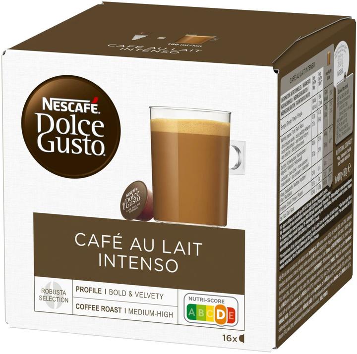 Nescafé Café au lait Intenso (16 x Port.)