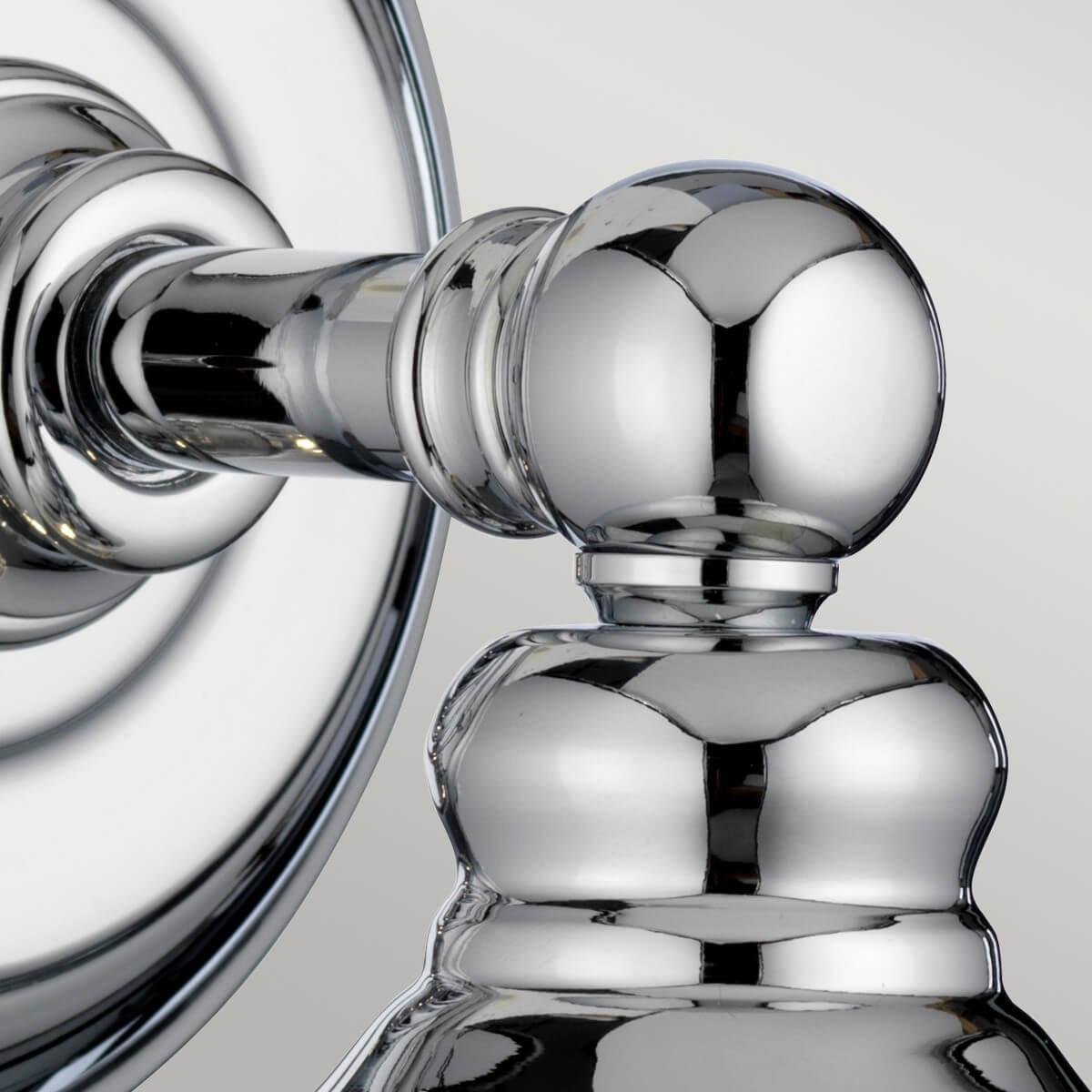 Thumbnail - Elstead Lighting, Wandleuchte + Deckenleuchte, Keynes LED Wandleuchte G9 Poliertes Chrom Klar IP44 (300 lm, G9)