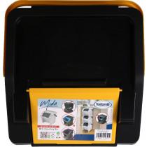 Produktbild Tontarelli vertikaler Abfalleimer mit asamoda28l gelb/schwarz (28 l)