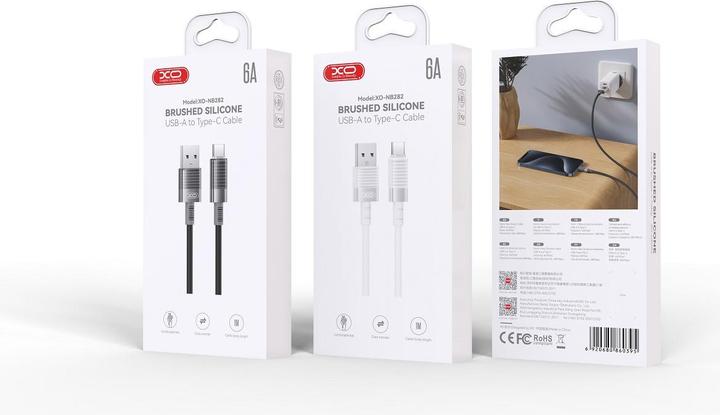 Immagine prodotto xO cavo NB282 USB - USB-C 1,0m 6A nero (1 m)