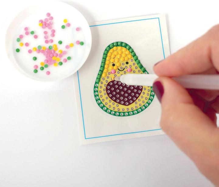 Produktbild Creative Diamond Mosaik Sticker Set - Avocado