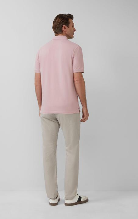 Actual product image S.Oliver Polo-Shirt Piqué-Poloshirt aus Baumwollstretch mit Label-Patch (S)