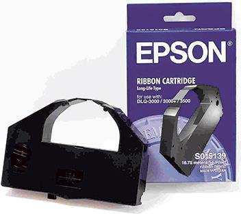Actual product image Epson SIDM Ribbon cartridge for DLQ-3000/ /3500 C13S015139