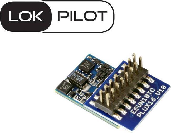 Actual product image ESU LokPilot 5 micro DCC/MM/SX/M4, PluX16