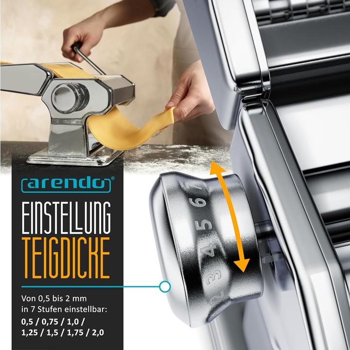 Actual product image Arendo Nudelmaschine mit Duplexvorsatz