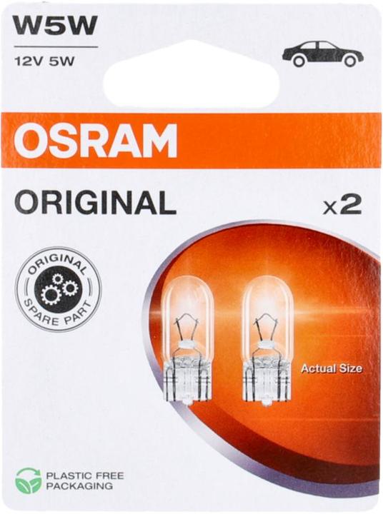 Image du produit Osram 4062172395885 Signal Leuchtmittel Standard W5W 5 W 12 V (W5W)
