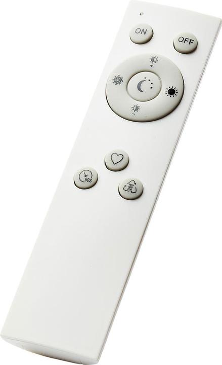 Actual product image Brilliant BRE-Light Sorell LED surface-mounted ceiling panel 42cm black/white plastic remote control (2900 lm)