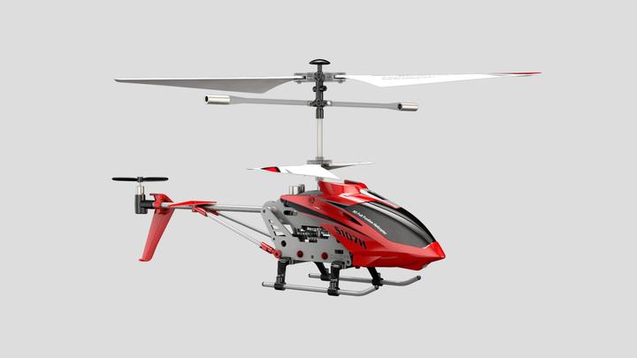 Syma R/C S107H Helikopter 23 cm Rød