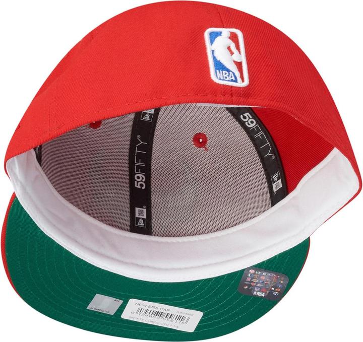 Actual product image New Era 59Fifty Fitted Cap - NBA Chicago Bulls red - 7 3/8