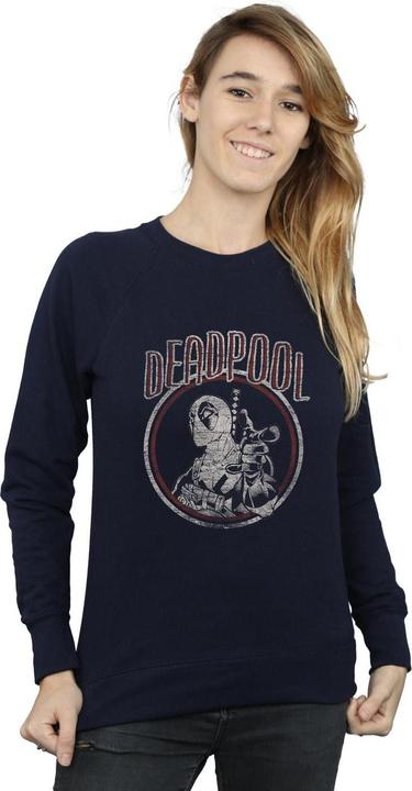 Immagine prodotto Deadpool Vintage Circle Felpa Donna (L)