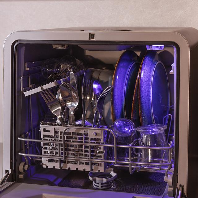 Produktbild Cecotec Lave-vaisselle de table compact 3 couverts, 6 programmes, écran tactile, classe énergétique C