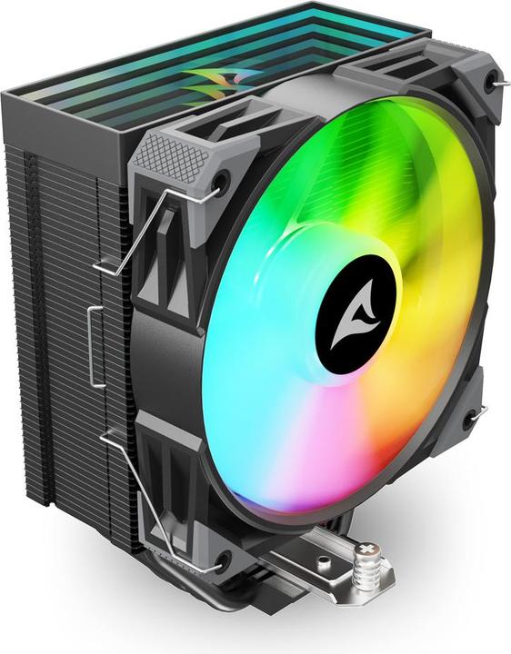 Produktbild Sharkoon A40 RGB Black Air Cooler (159 mm)
