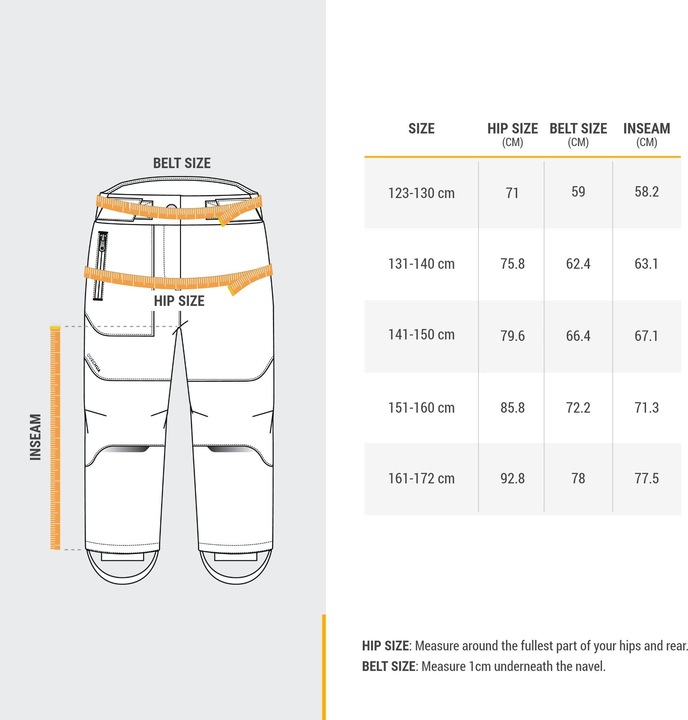 Immagine prodotto Quechua Pantaloni invernali softshell per bambini taglia 122-170 caldi per l'escursionismo - SH500 Mountain (122, 128, 134, 140, 146, 152, 158, 164, 170, 125 B, 130 B)