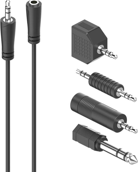Image du produit Hama Kit de connexion jack, 2,5 m (2.50 m, Câble jack 2,5 mm)