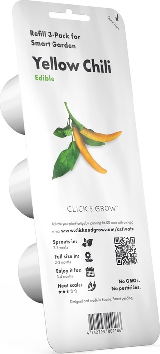 Click and Grow Semi Peperoncino giallo (Semi di verdura)