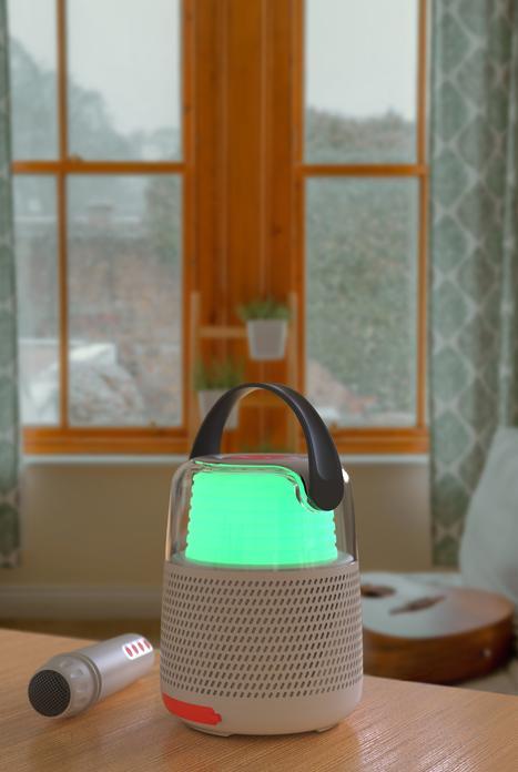 Produktbild Mobility on Board Karaoke Lautsprecher KS-80 grau (5 h, Netzbetrieb)