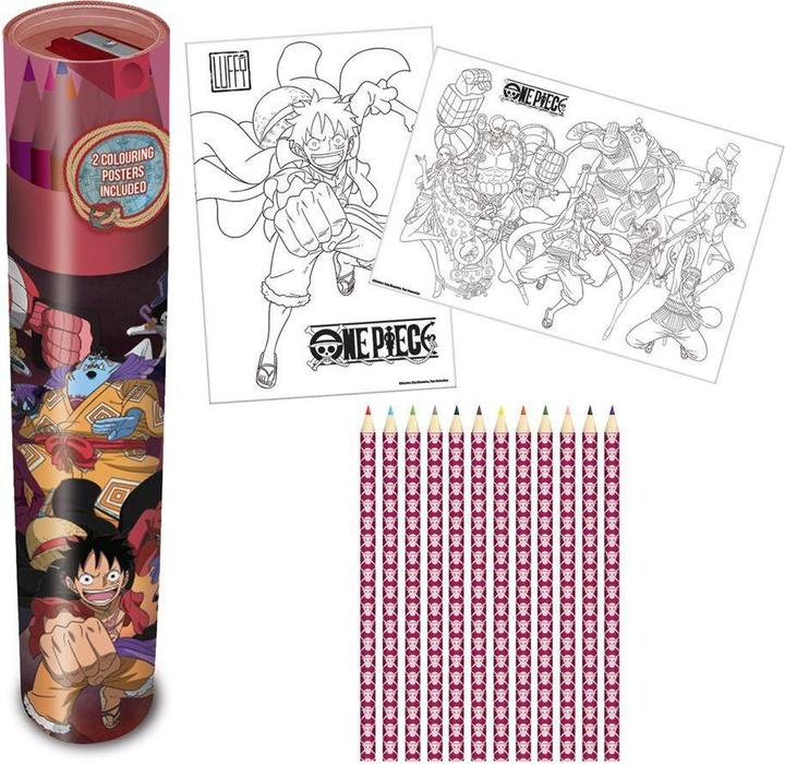 One Piece - Tube à crayons (12x)