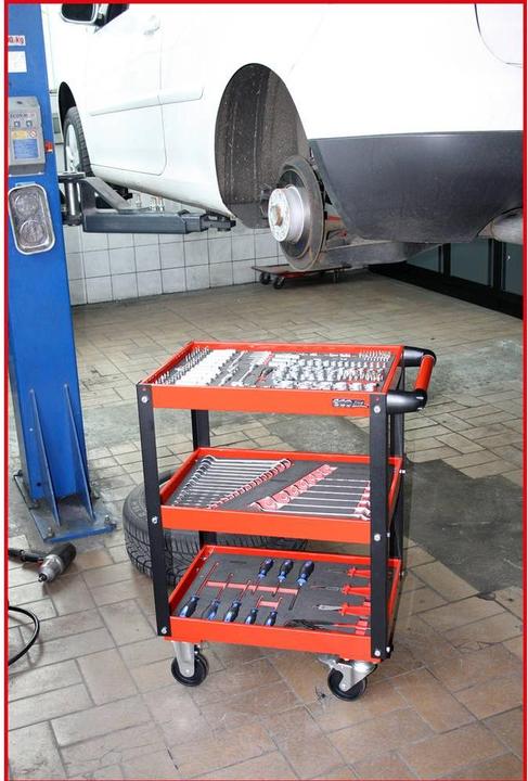 Immagine prodotto KS Tools Carrello di servizio per officina ECOline, HxLxP 850x680x425 mm, carico massimo 150 kg (1 x)