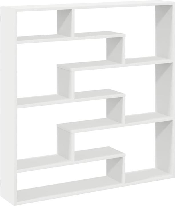 Image du produit vidaXL Étagère cube 7 compartiments Blanc Matériau dérivé du bois