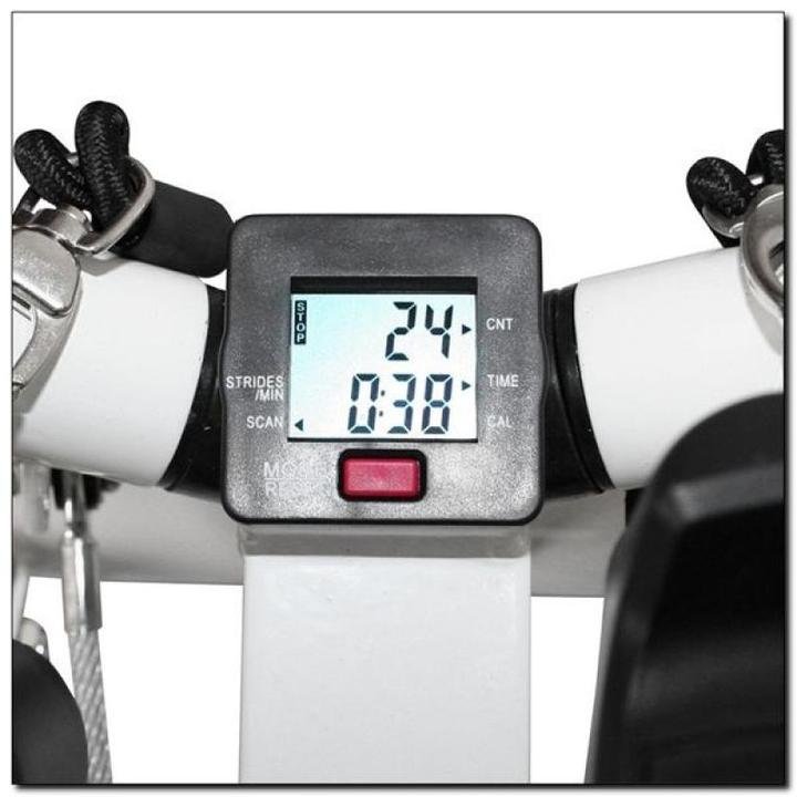 Produktbild HMS Diagonalstepper mit Kabel weiss und grün S3033