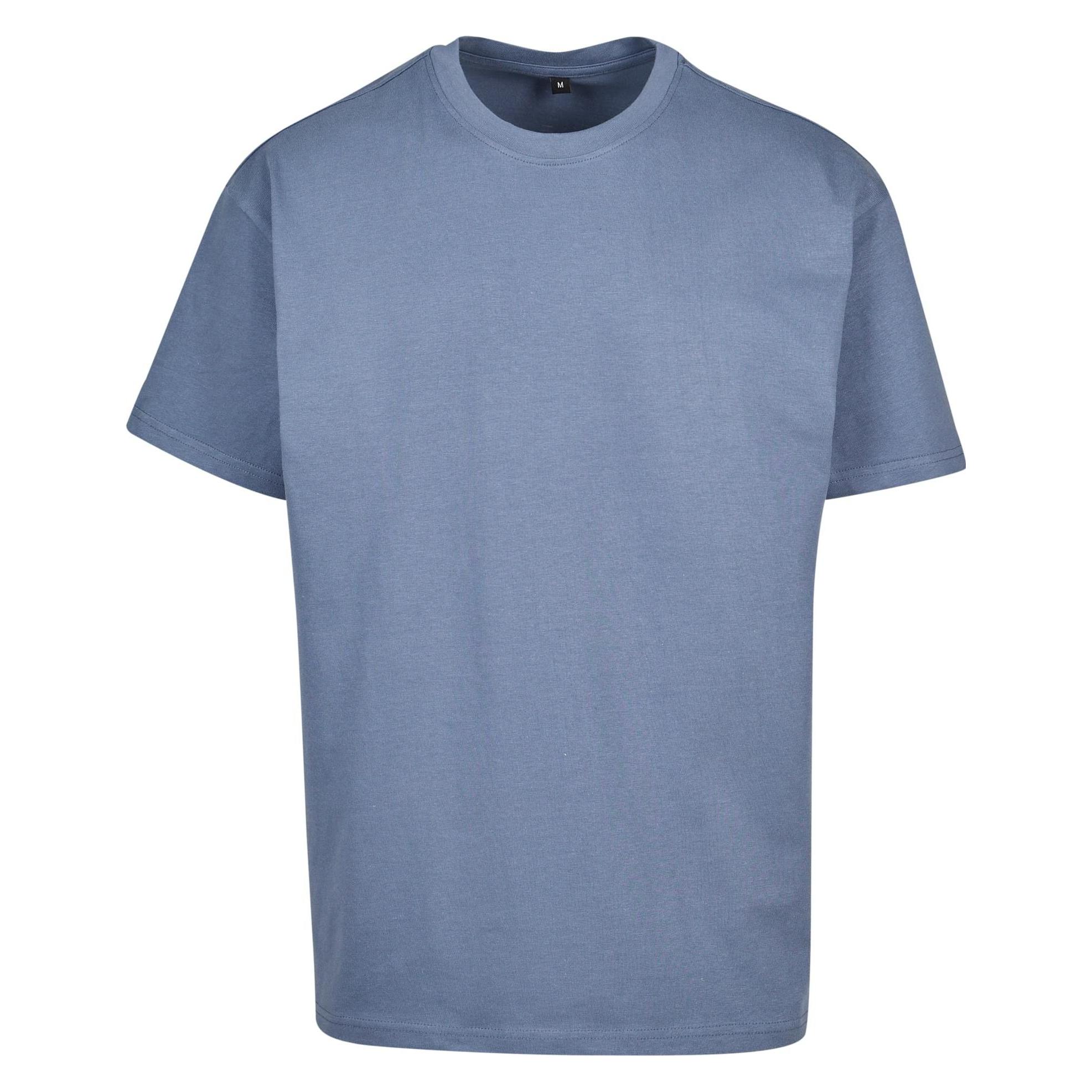 Build Your Brand, Herren, Shirts, Heavy Oversize Tee, Blau, (3XL)